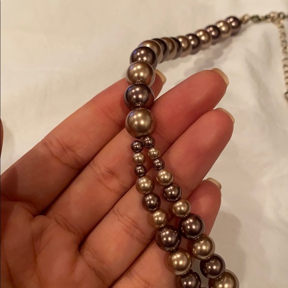 Pearl beaded necklace - Picture 3 of 4